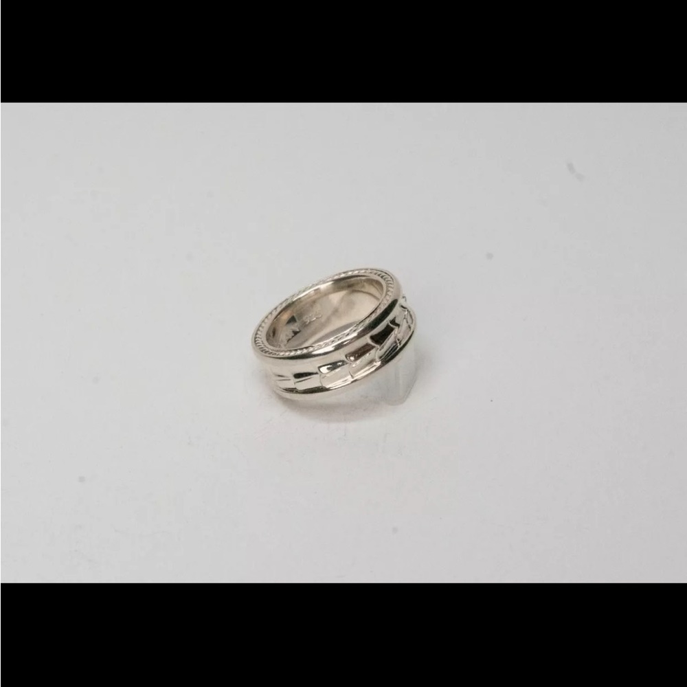David Yurman "Armory Band" Ring in a box